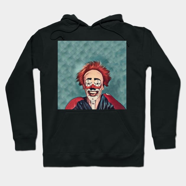 Creepy Clown Hoodie by funhousejen